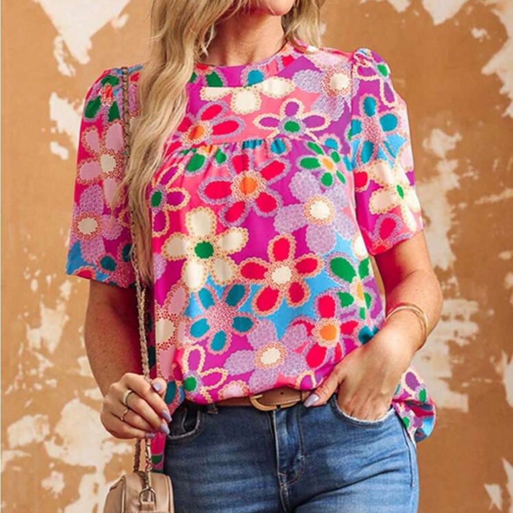Floral Boutique Top